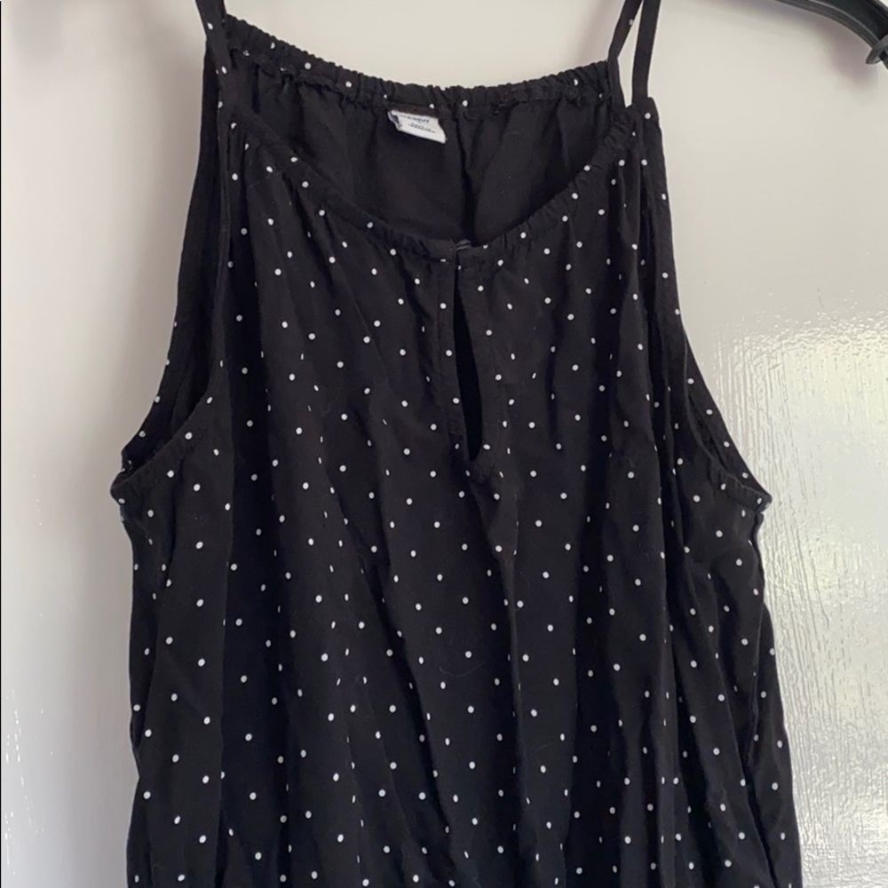 Polka dot romper